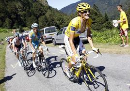 El puerto de Balès, escenario del Tour de Francia, cruzo la Barousse.