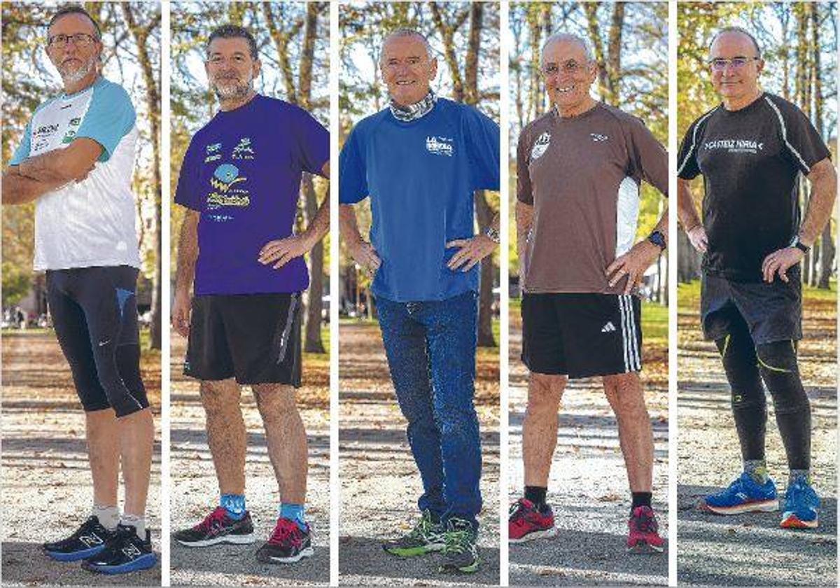 Los cinco magníficos de la Media Maratón de Vitoria