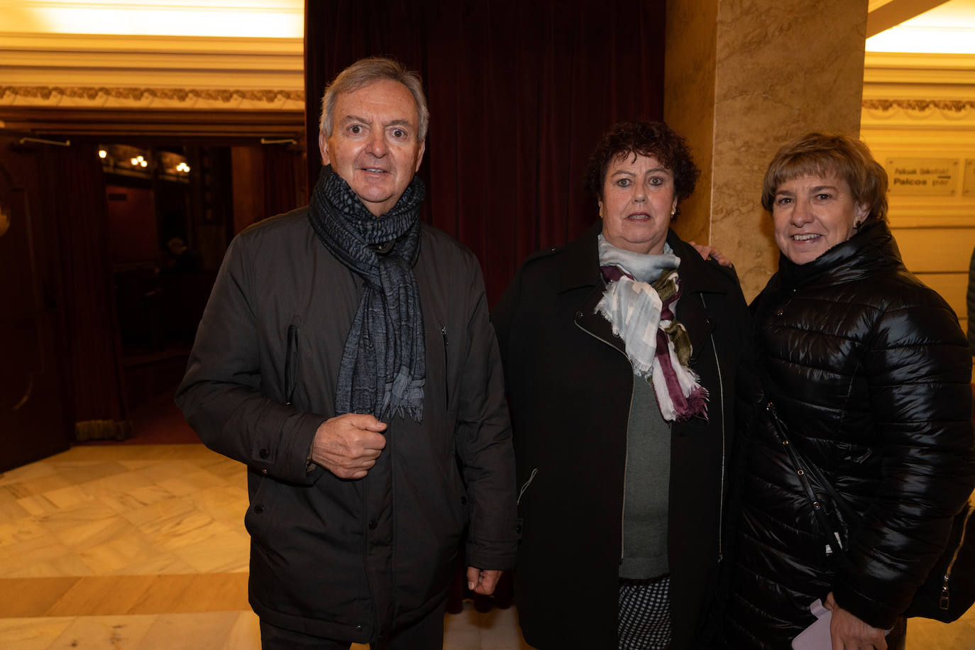 Alfonso Ortega, María Teresa Abadía y Maite Martínez.