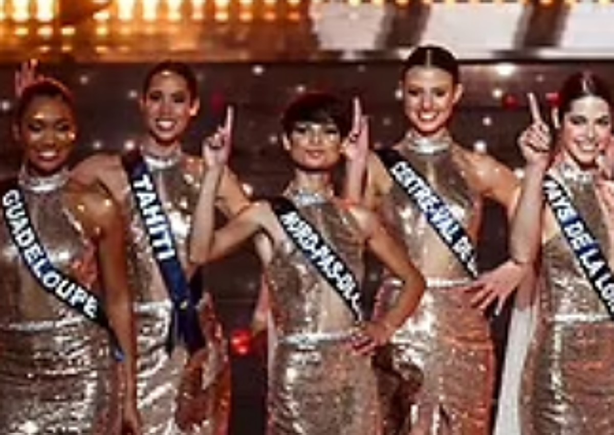 Imagen secundaria 1 - La ganadora, durante varios momentos de la gala, y en la imagen inferior, en una imagen antigua con el cabello largo.