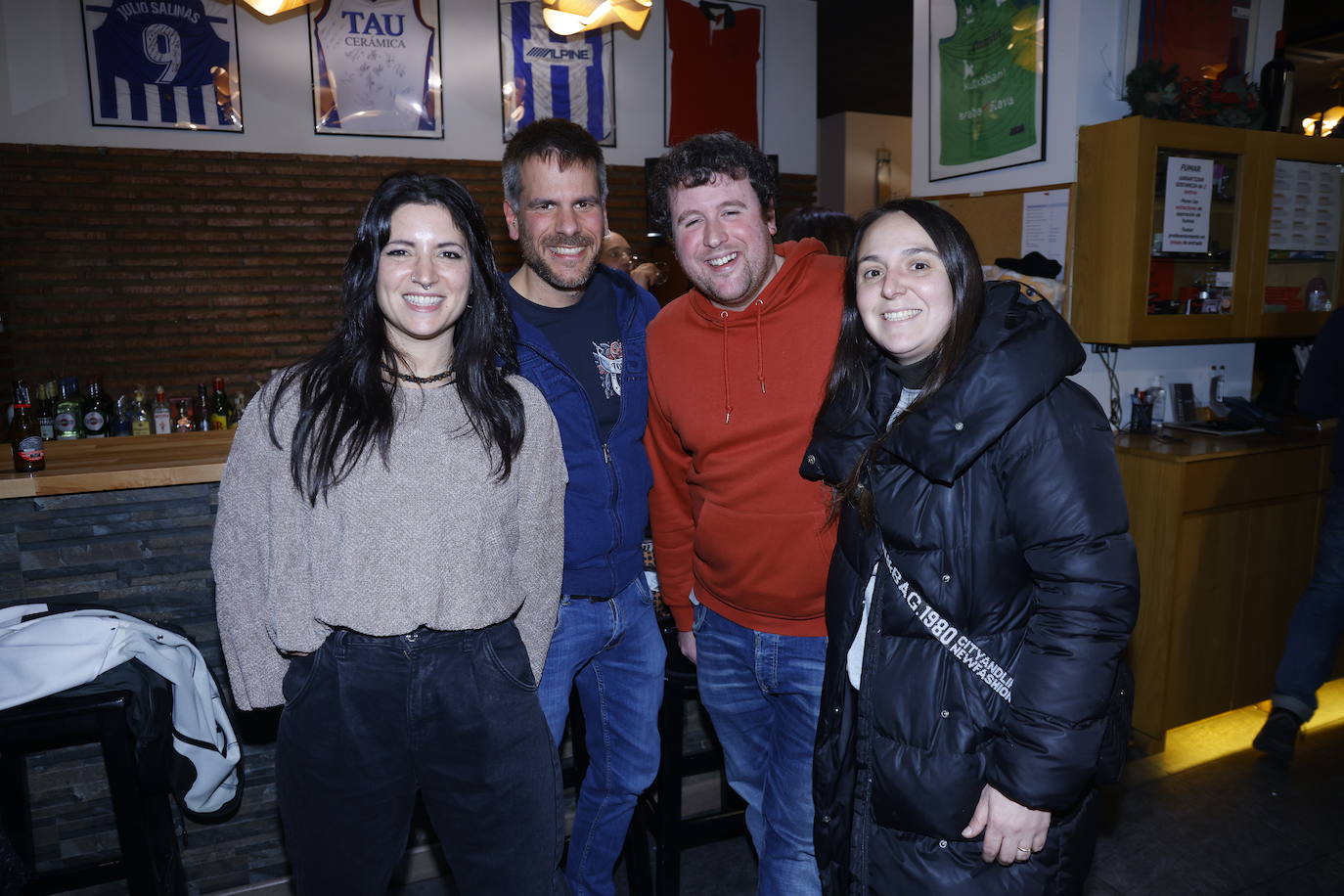 Así fue la cena en la sociedad gastronómica Azkenean