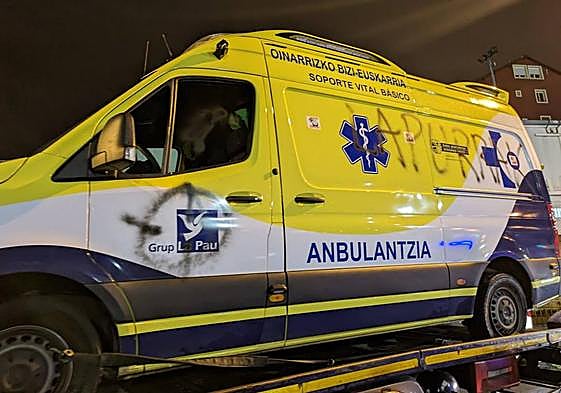 Sabotean seis ambulancias en Álava en pleno conflicto por la negociación del convenio