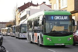 Una movilización, este mes, de los trabajadores de Tuvisa.