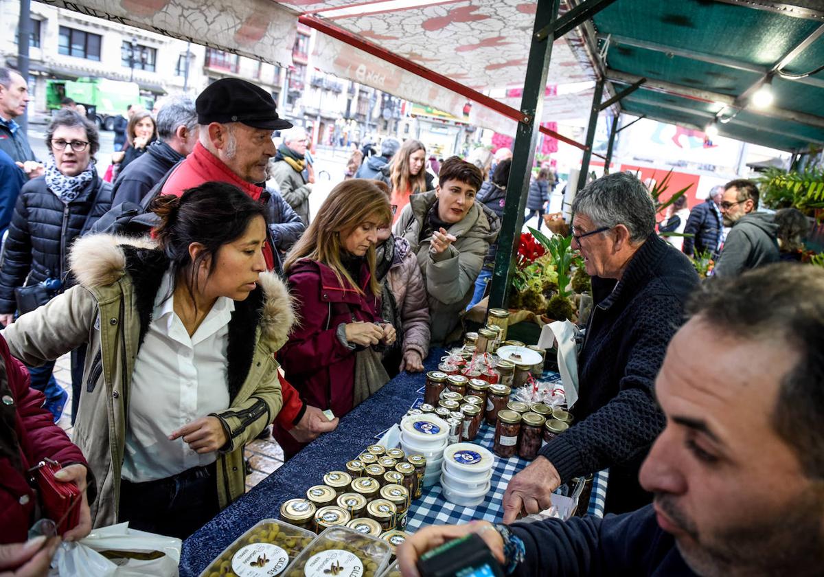 Las imágenes de la feria de Santo Tomás