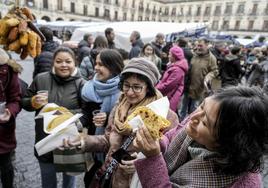 El Mercado de Navidad de Vitoria, en imágenes