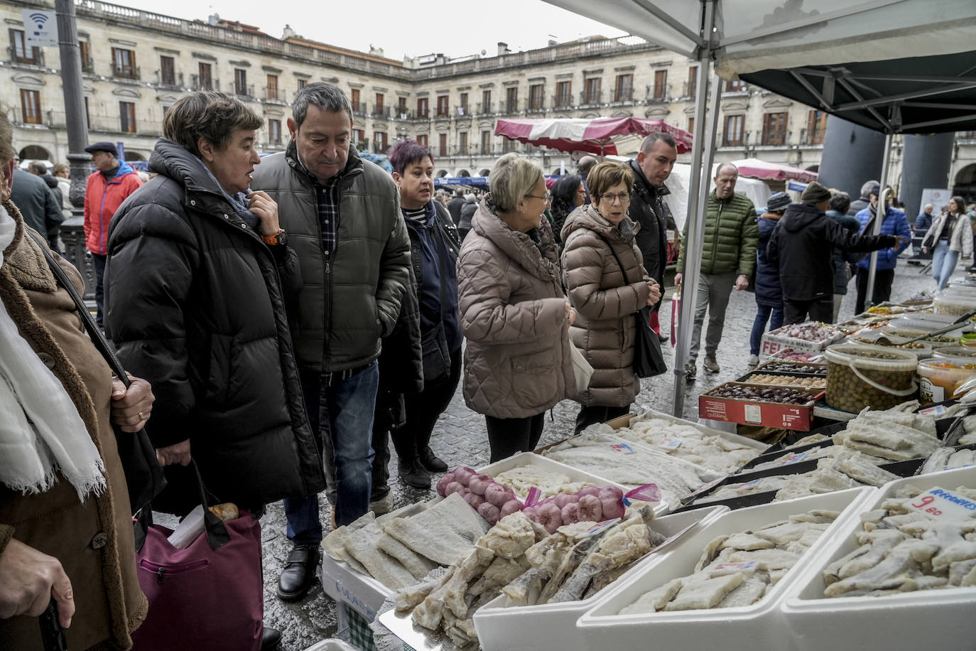 El Mercado de Navidad de Vitoria, en imágenes