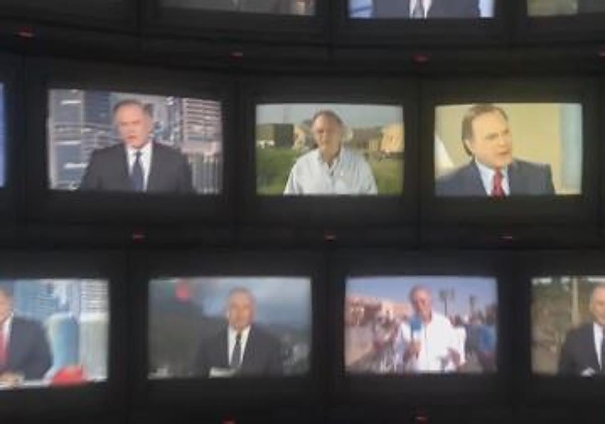 El homenaje a Pedro Piqueras en Telecinco el día de su despedida