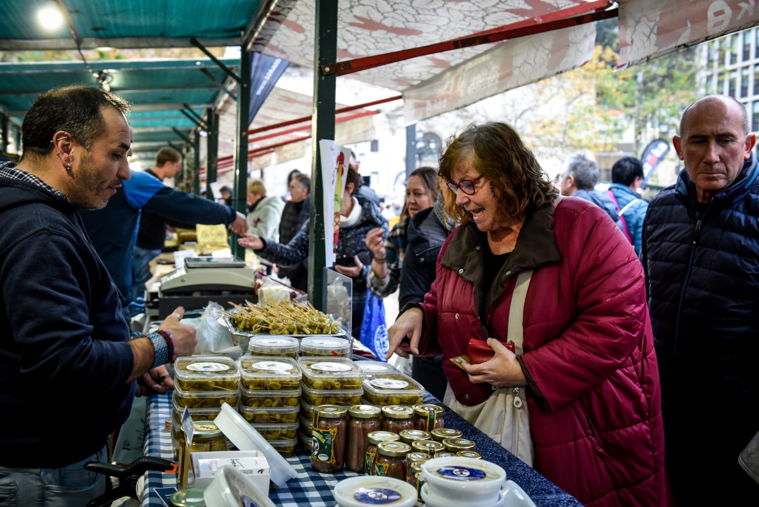 Las imágenes de la feria de Santo Tomás