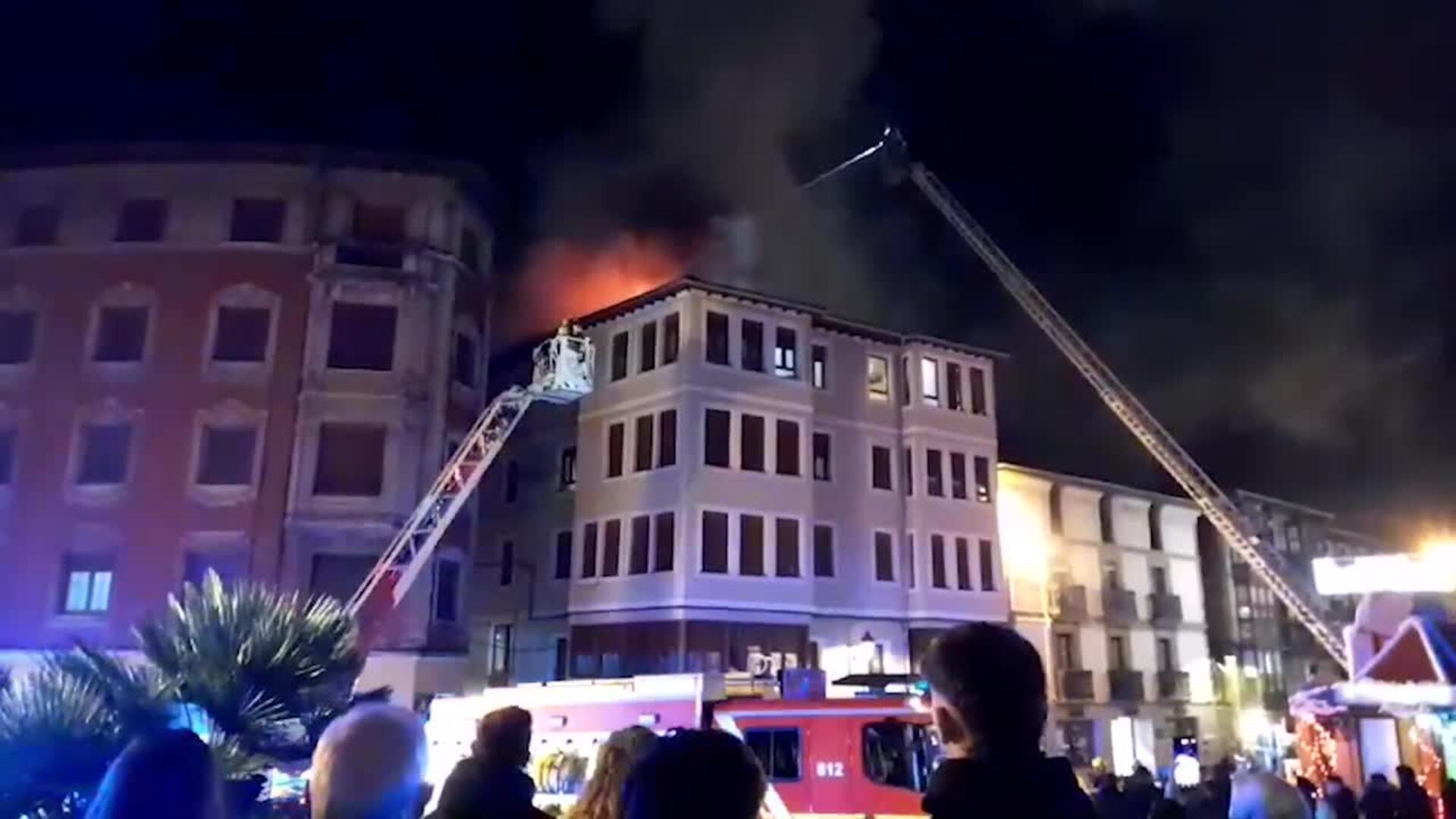 Incendio En Un Edificio Del Centro De Balmaseda El Correo