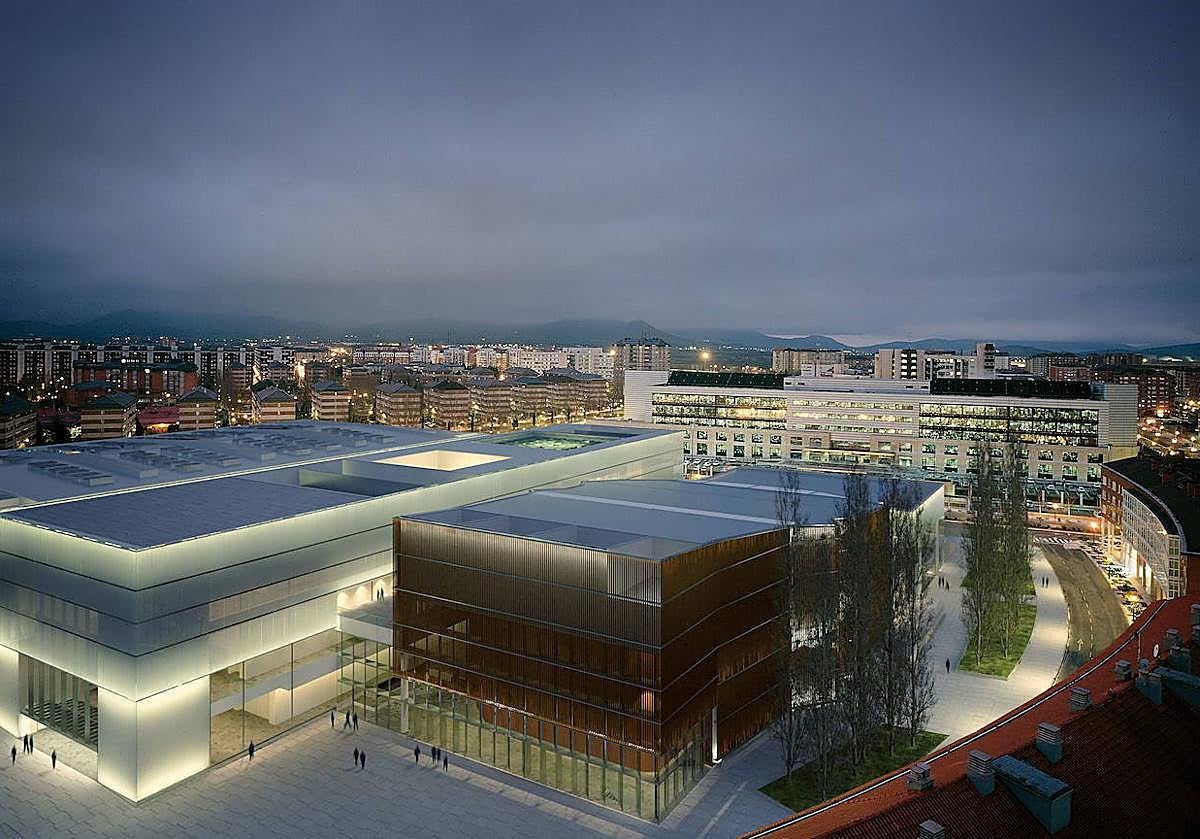 Recreación del fallido BAI Center.