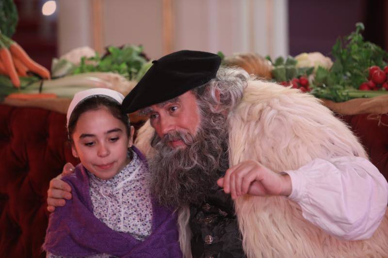 Recepción de Olentzero y Mari Domingi en Bilbao