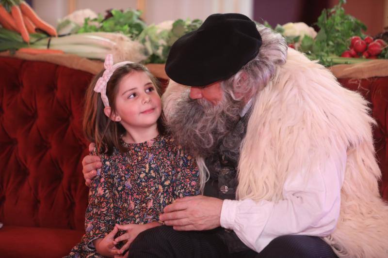 Recepción de Olentzero y Mari Domingi en Bilbao