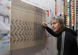 El artista alavés Joxerra Melguizo, que expondrá en el museo Artium en 2024.