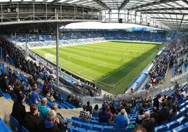 Panorámica del estadio de Mendizorroza.