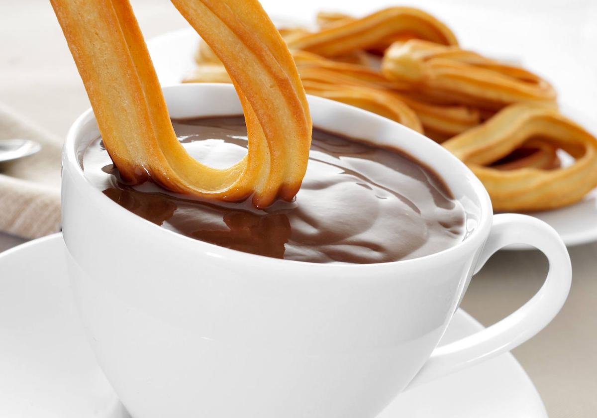 El chocolate a la taza que reina en Vitoria, con o sin churros