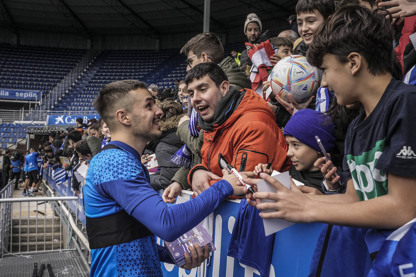 Las mejores fotos del entrenamiento a puerta abierta del Alavés