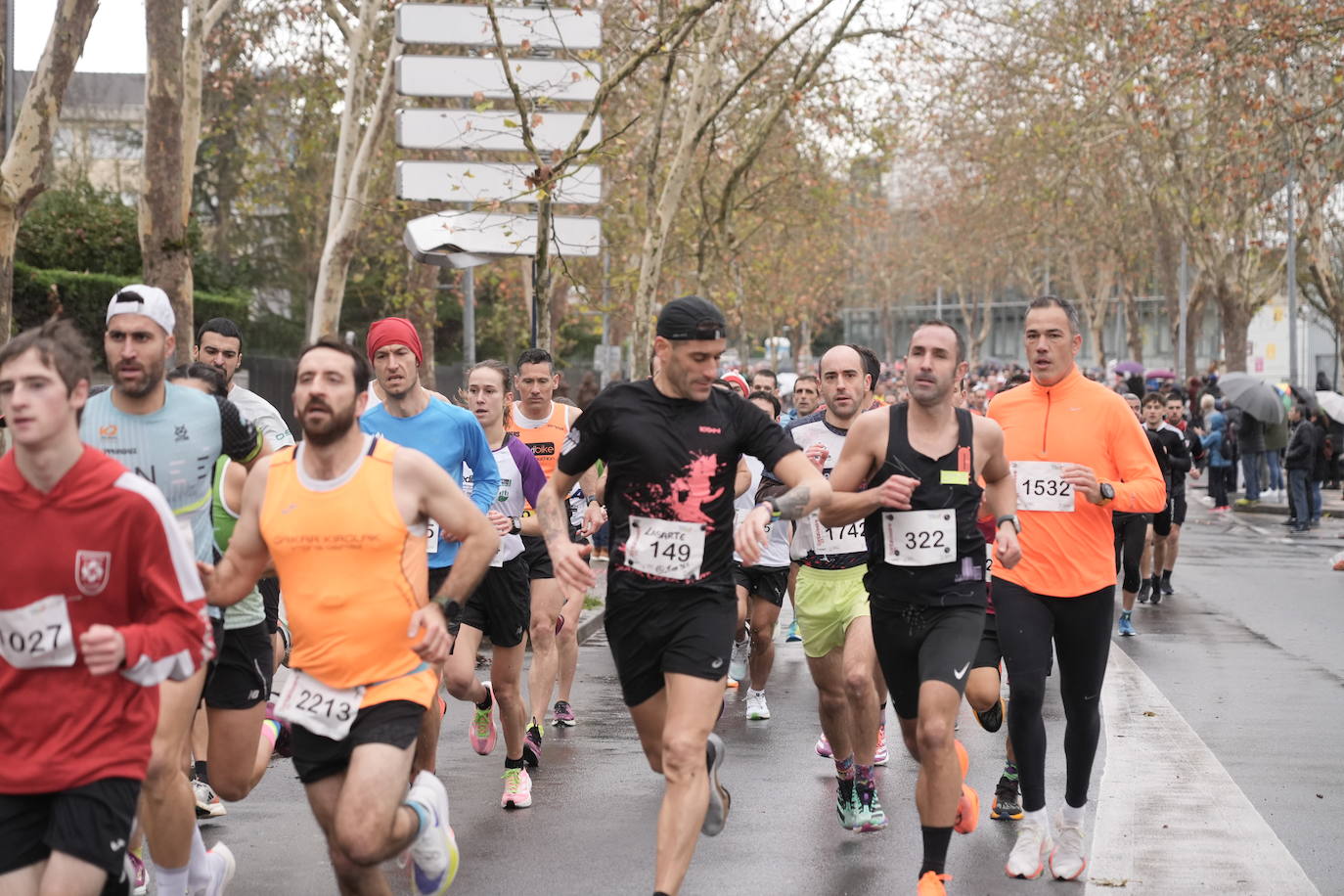 Las mejores imágenes de la San Silvestre de Vitoria