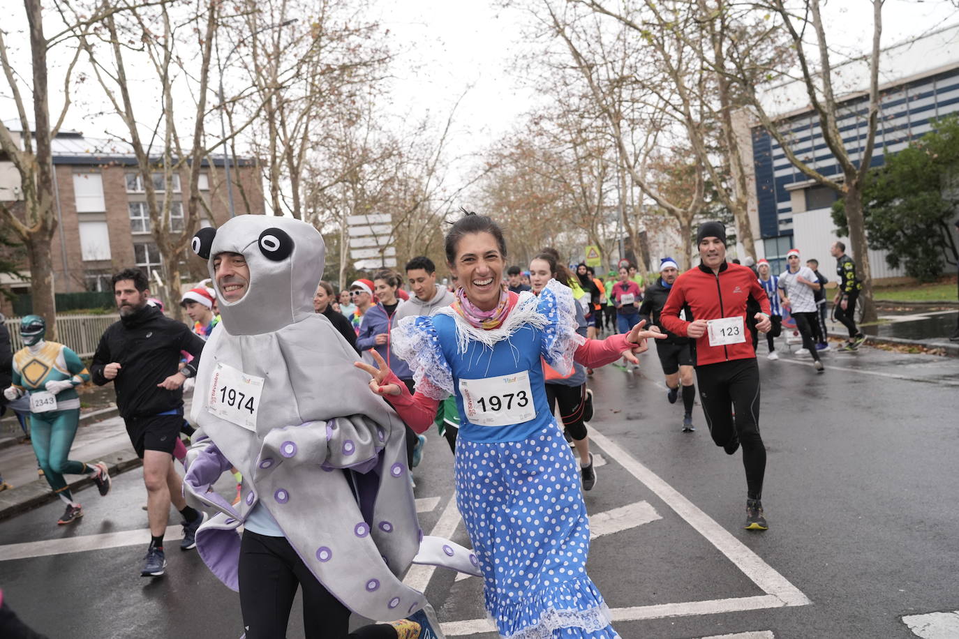 Las mejores imágenes de la San Silvestre de Vitoria