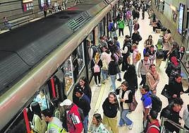 Las nuevas tarifas se aplicarán en el metro a partir del 14 de enero.