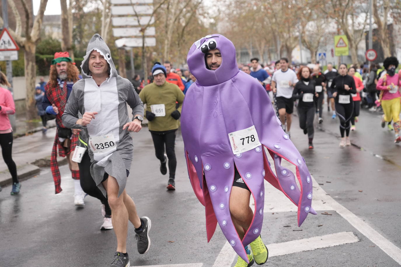 Las mejores imágenes de la San Silvestre de Vitoria