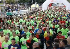 3.000 deportistas toman Bilbao para correr la San Silvestre