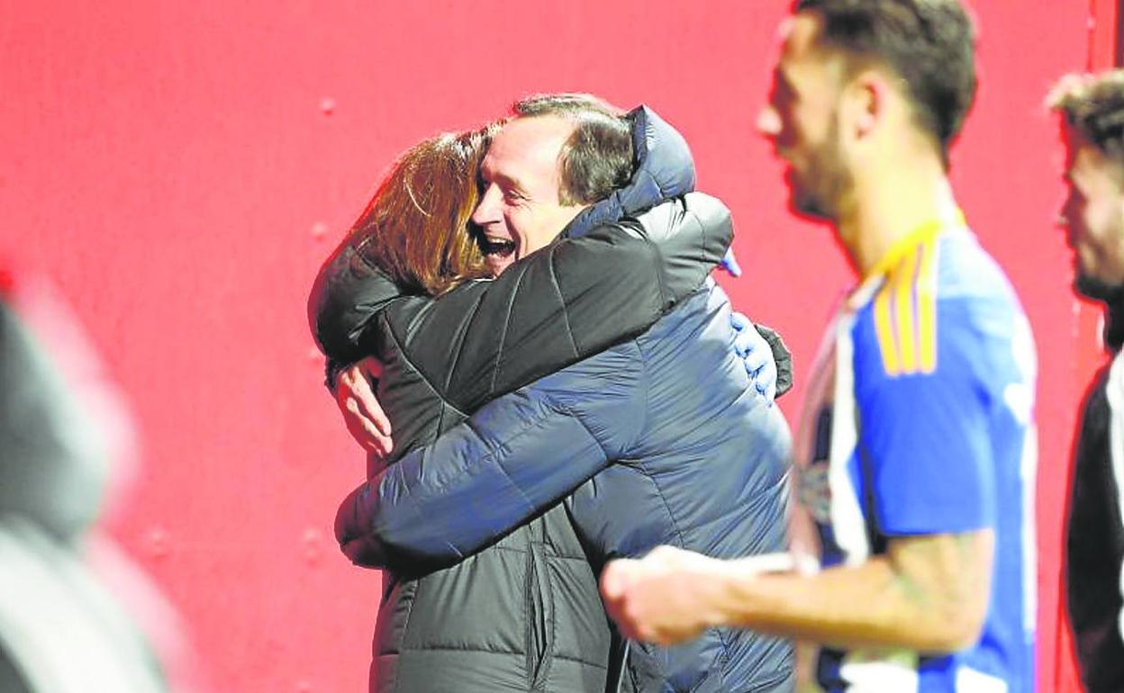 Joseba Etxeberria quiere arrancar el año igual que como lo acabó ante la Ponferradina en la Liga. 