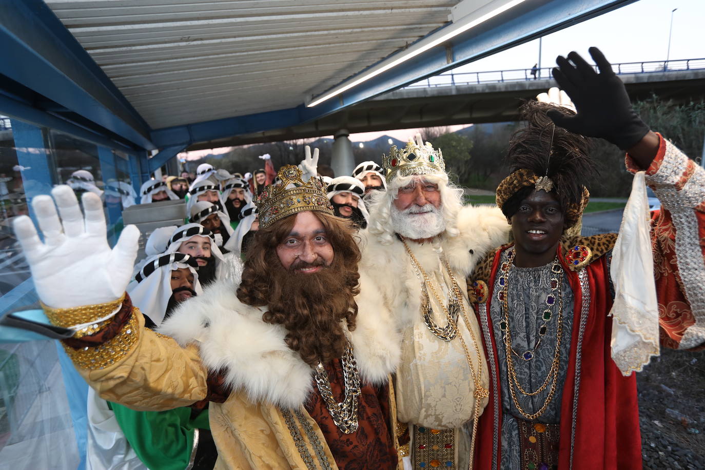 Fotos: Cabalgata de los Reyes Magos en Gernika