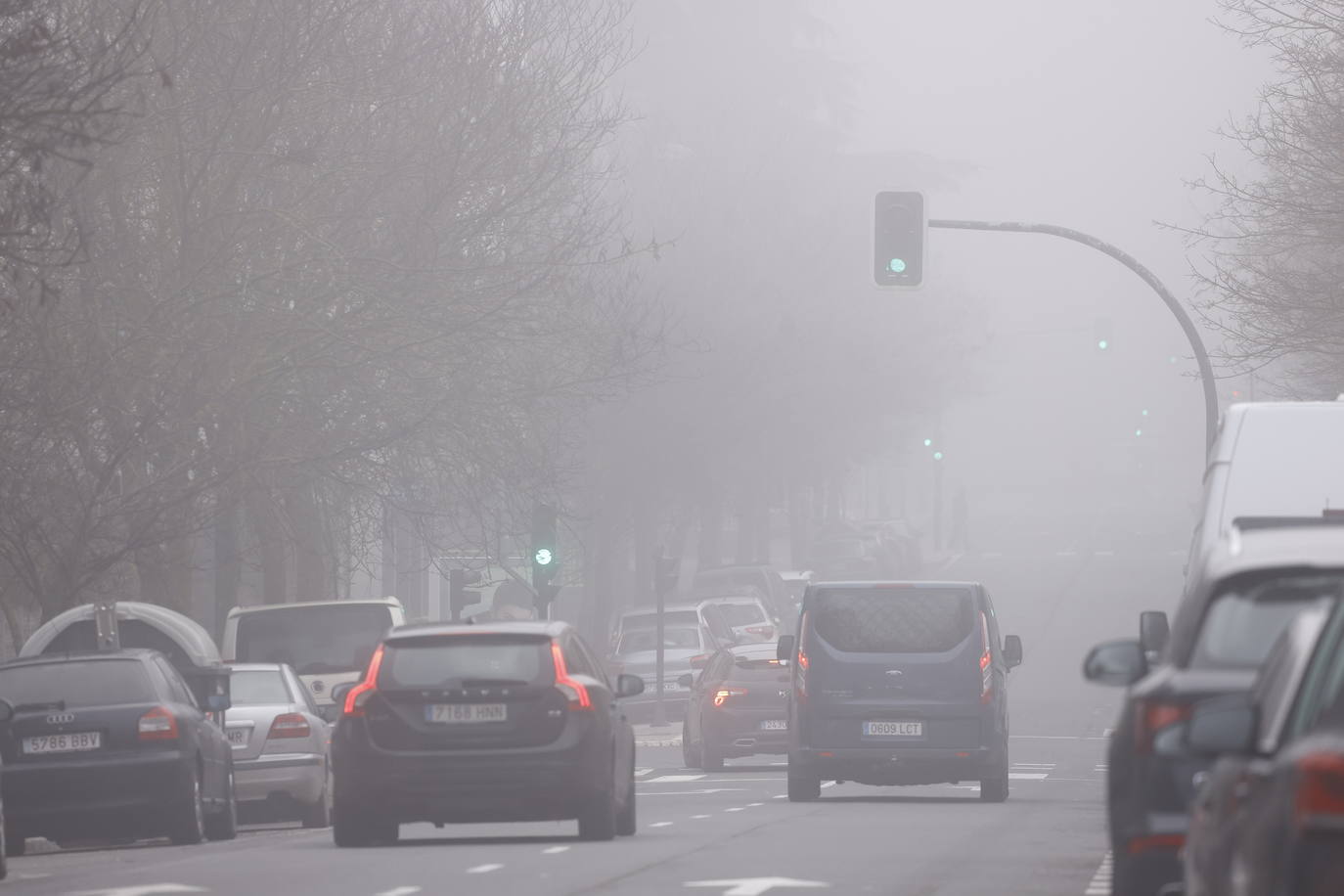 Fotos: Álava tirita de frío en un gélido Día de Reyes marcado por la niebla