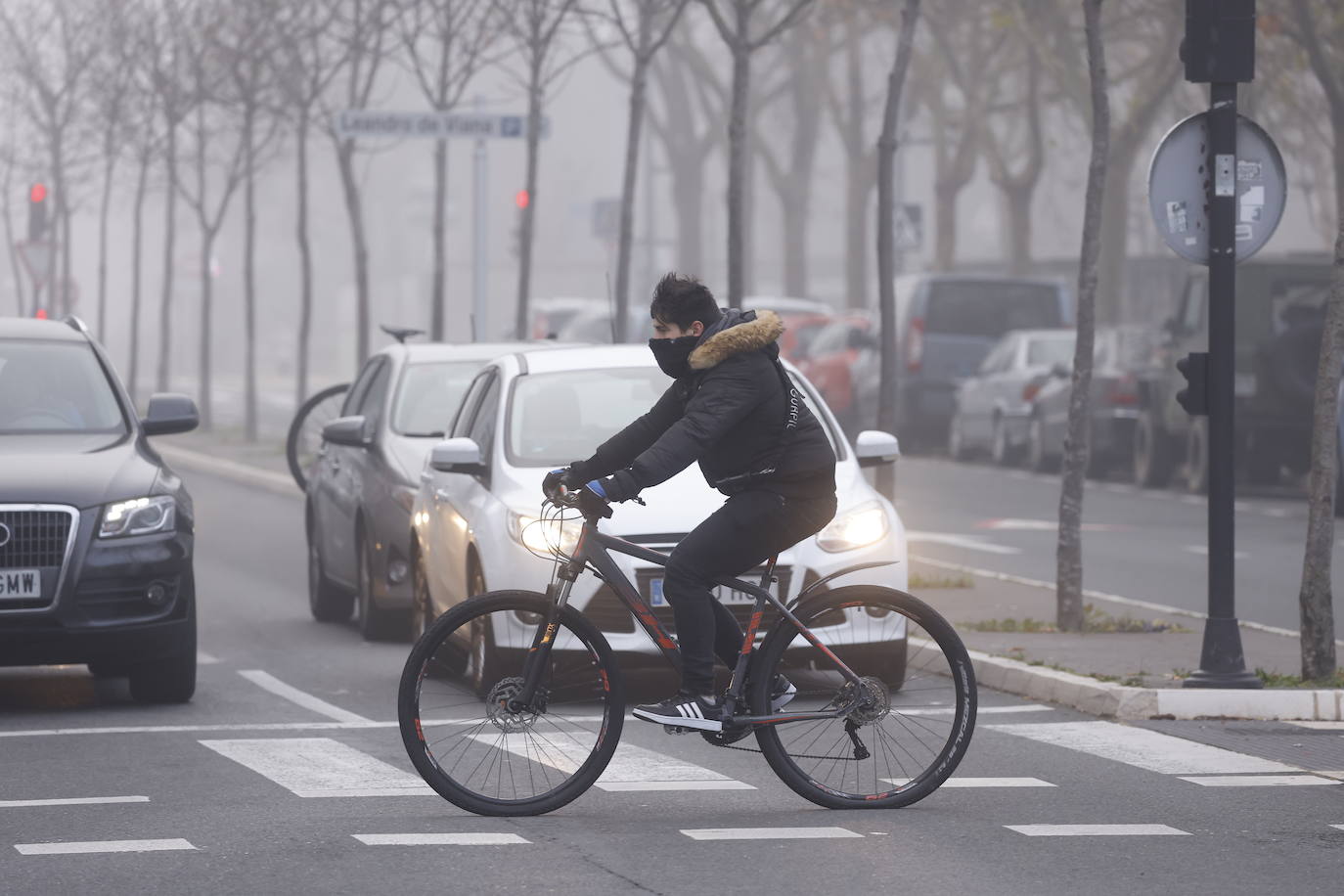 Fotos: Álava tirita de frío en un gélido Día de Reyes marcado por la niebla