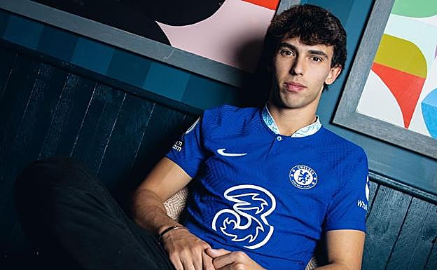 Joao Félix, con la camiseta 'blue'.