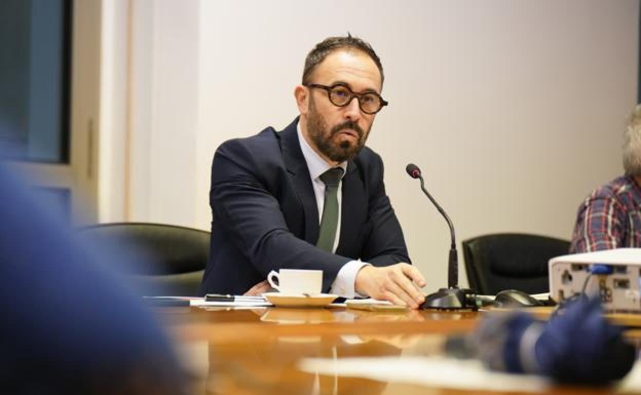 El delegado del Gobierno en el País Vasco, Denis Itxaso. 