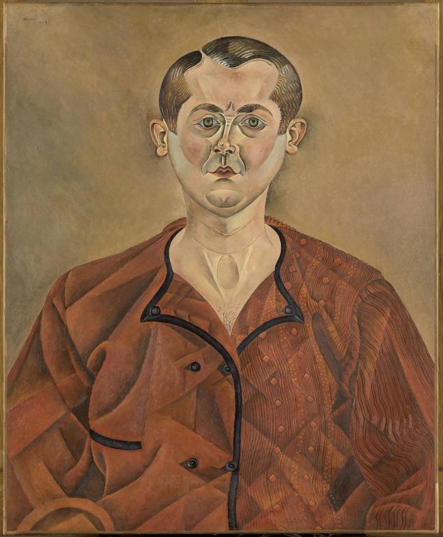 Autorretrato, 1919. Óleo sobre lienzo. 73 x 60 cm. 