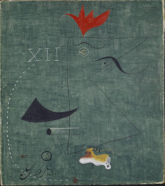 El gentleman (Le Gentleman), 1924. Óleo sobre lienzo. 52,5 x 46,5 cm. 