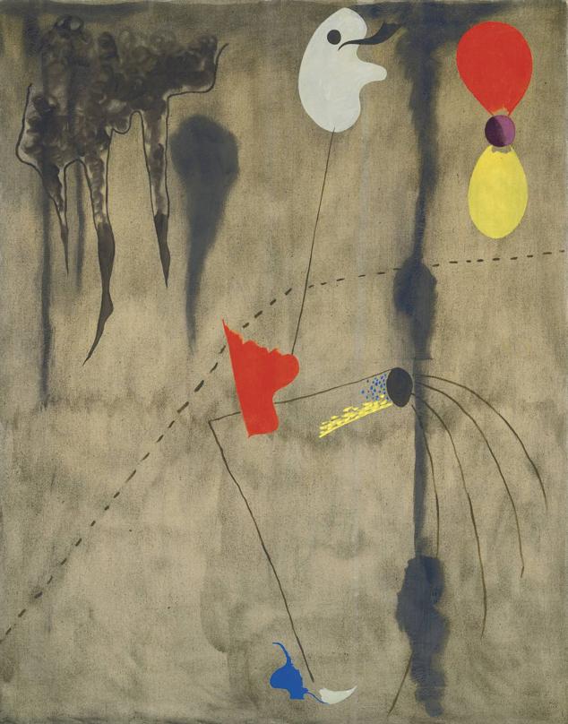 Pintura (Peinture), 1925. Óleo sobre lienzo. 146 x 114,3 cm.