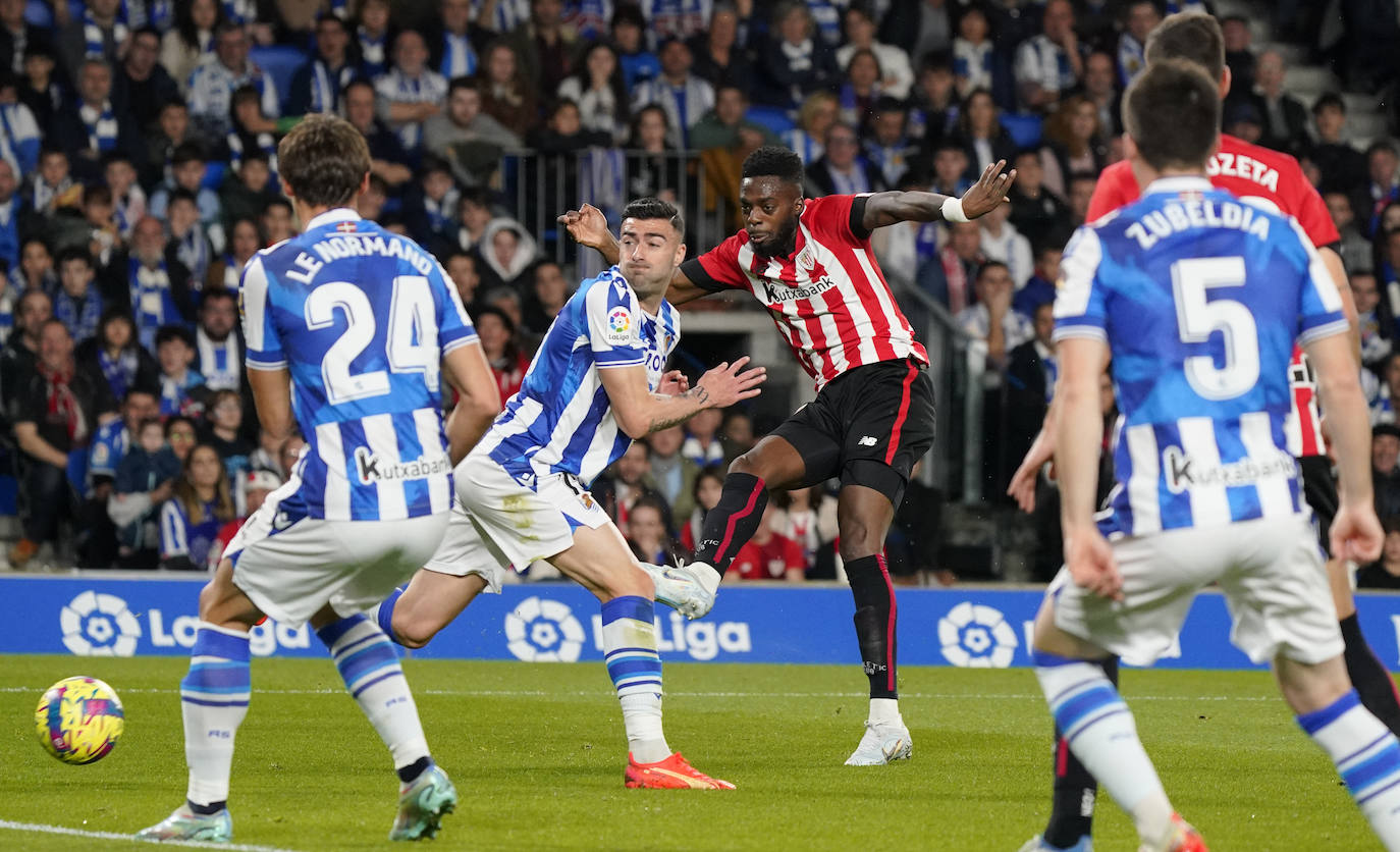 Fotos: El derbi entre la Real Sociedad y el Athletic, en imágenes