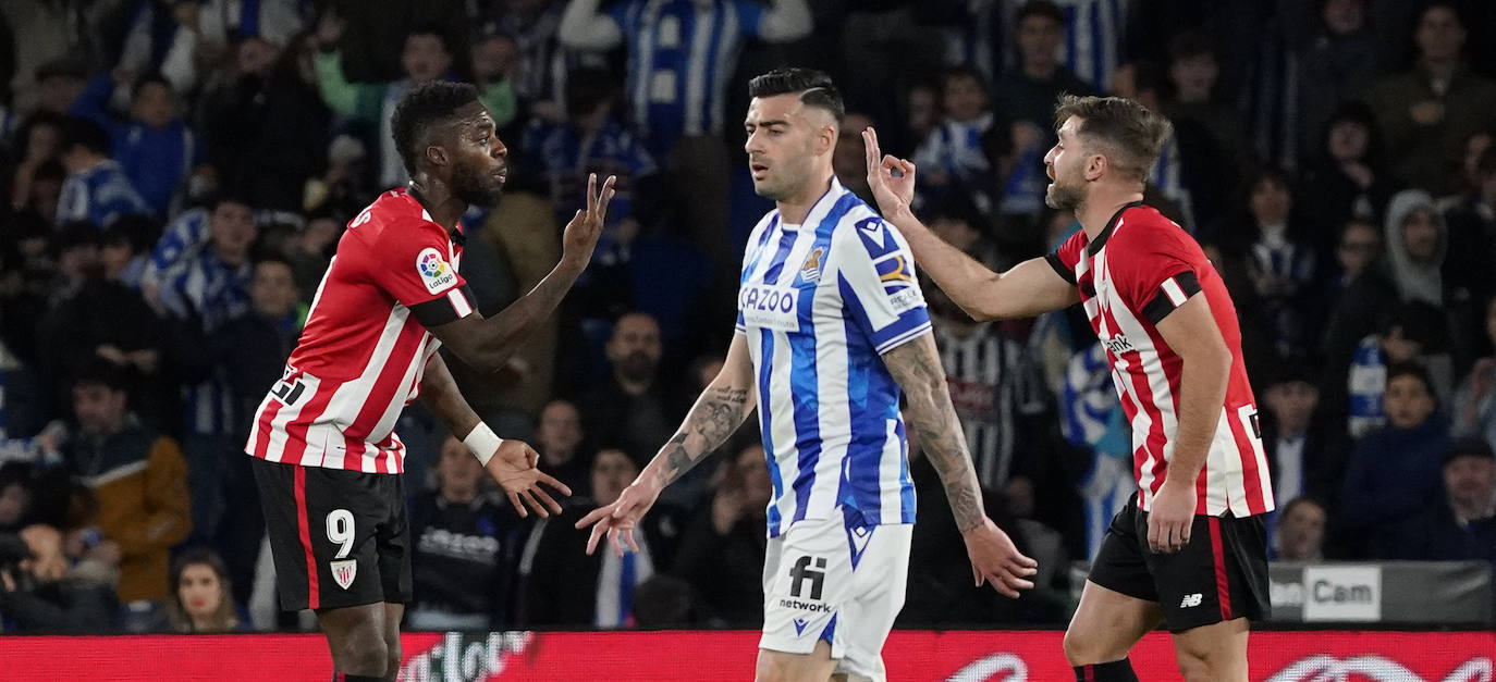 Fotos: El derbi entre la Real Sociedad y el Athletic, en imágenes