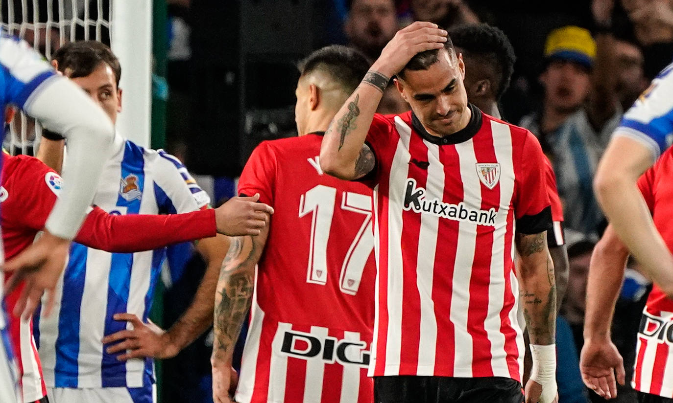 Fotos: El derbi entre la Real Sociedad y el Athletic, en imágenes