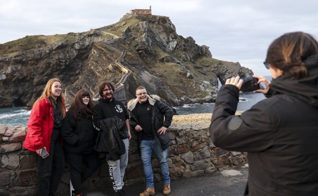 La Diputación cierra el acceso a Gaztelugatxe ante el recrudecimiento del temporal