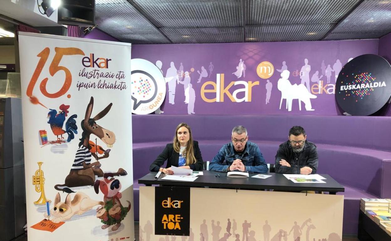 Ekimenaren aurkezpenean.