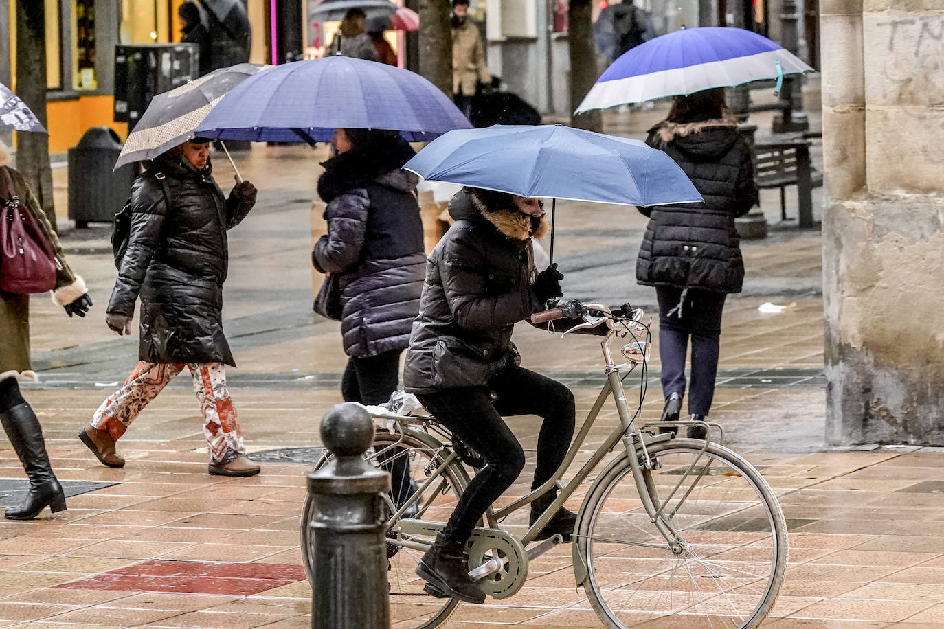 Fotos: Imágenes de la nieve en Álava