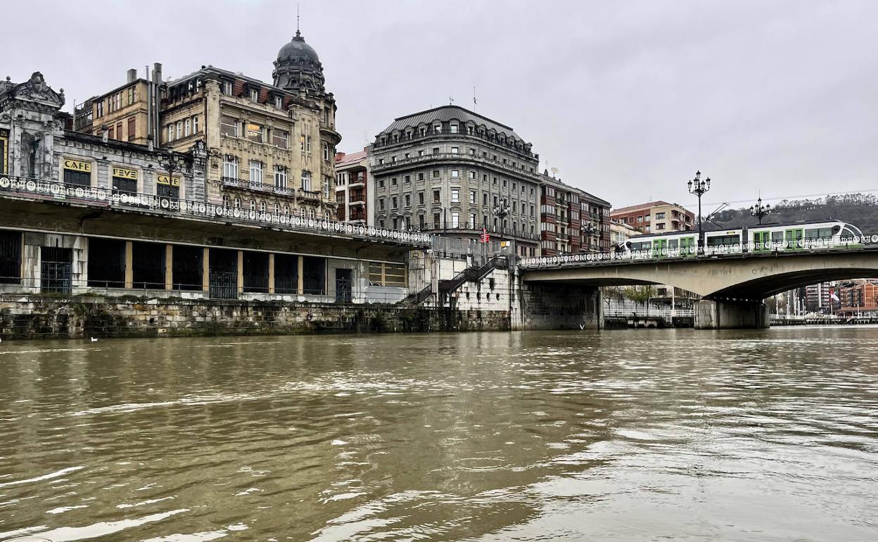 Imagen de la ría este mediodía.