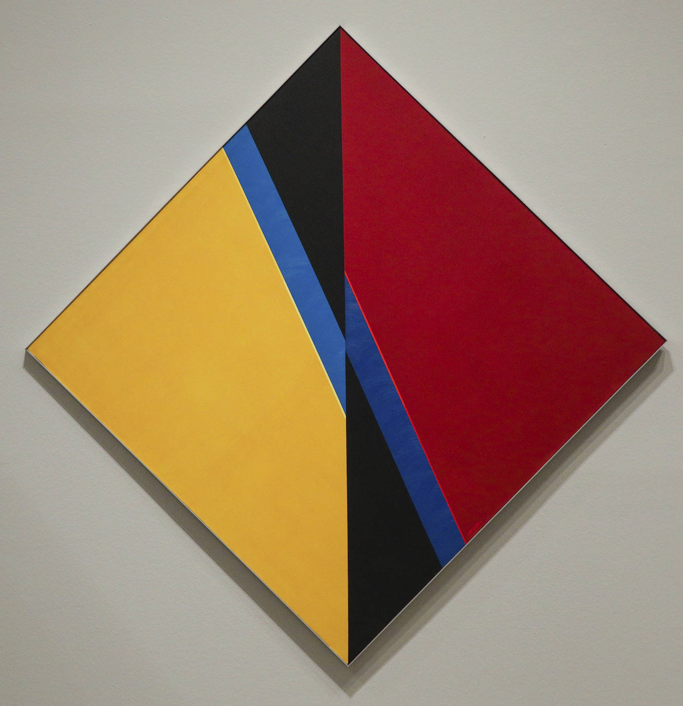 Composición de 1978, en óleo sobre lienzo.