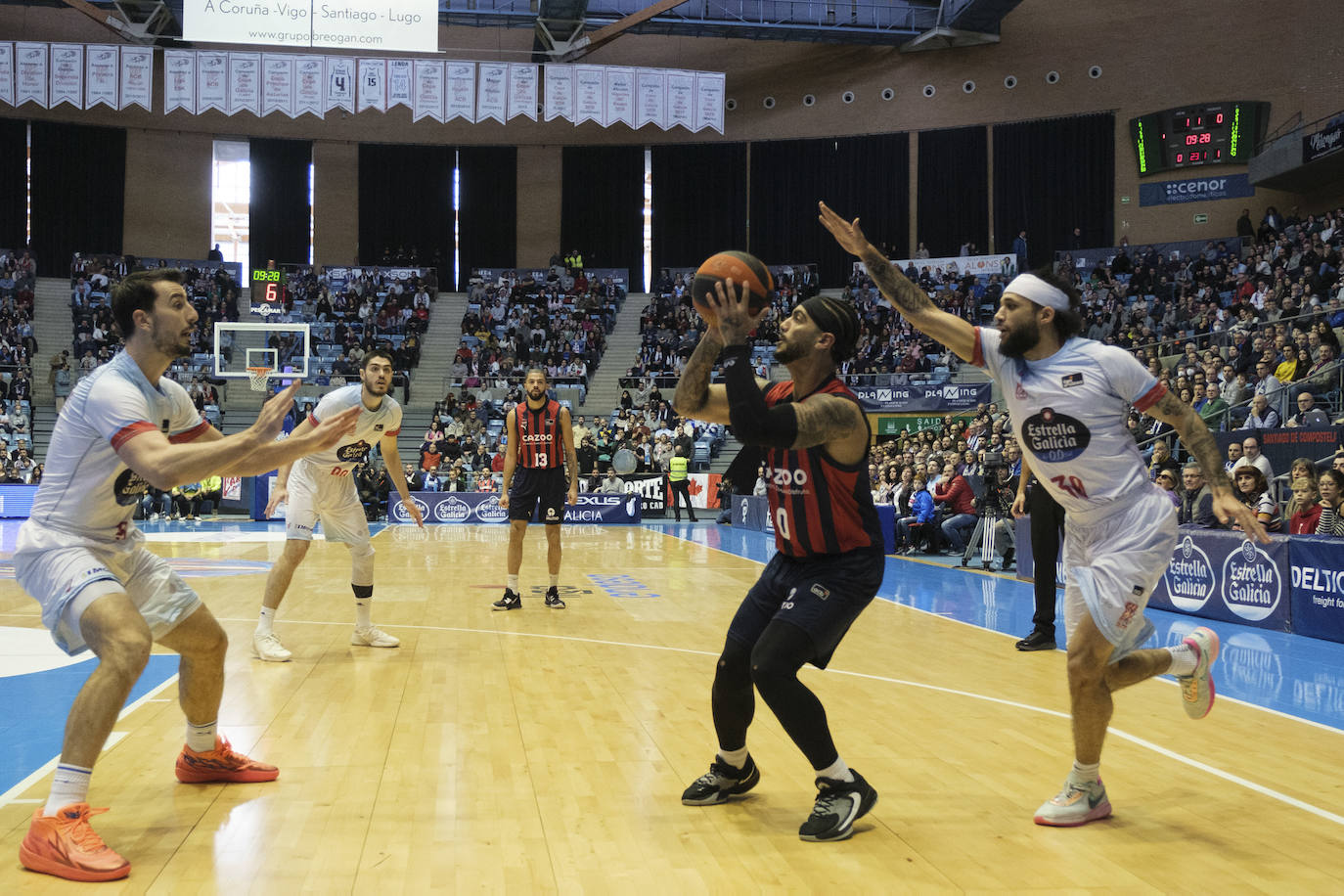 Fotos: Obradoiro - Baskonia, en imágenes