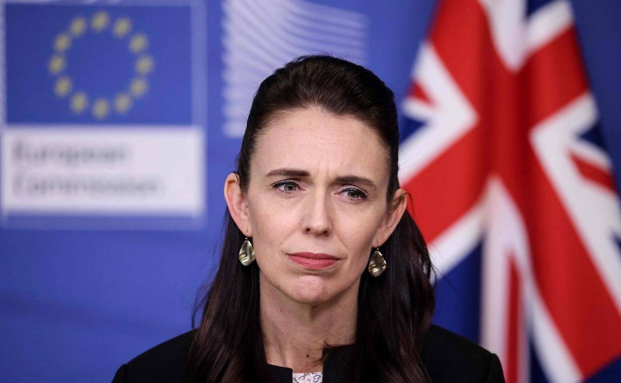 Jacinda Ardern. 