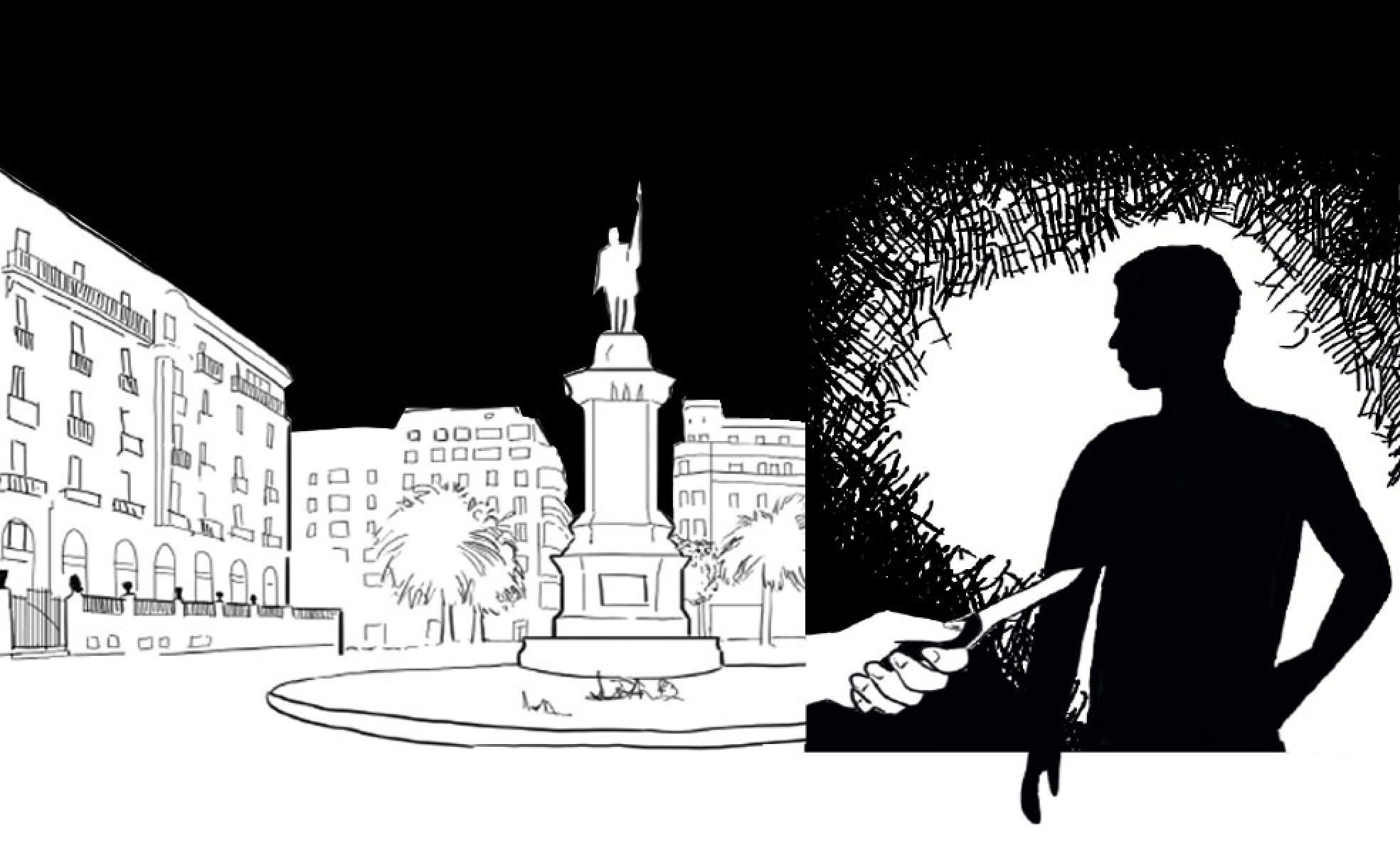 Reconstrucción de la muerte de Lukas Agirre en Navidad