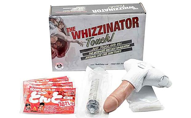Kit completo del 'Whizzinator', anunciado en su página web. 