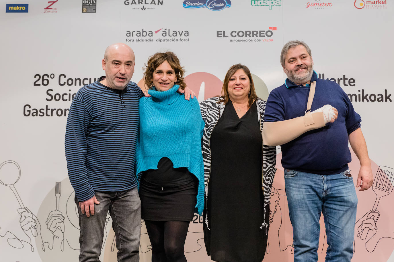 Fotos: Todos los participantes de la gran fiesta de los txokos alaveses