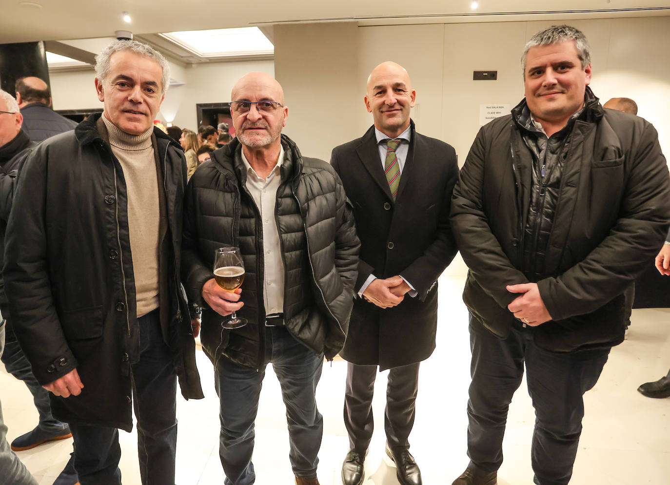 Txus Paredes, Alfredo Chamizo, Javier Hurtado de Mendoza y Mikel Núñez. 