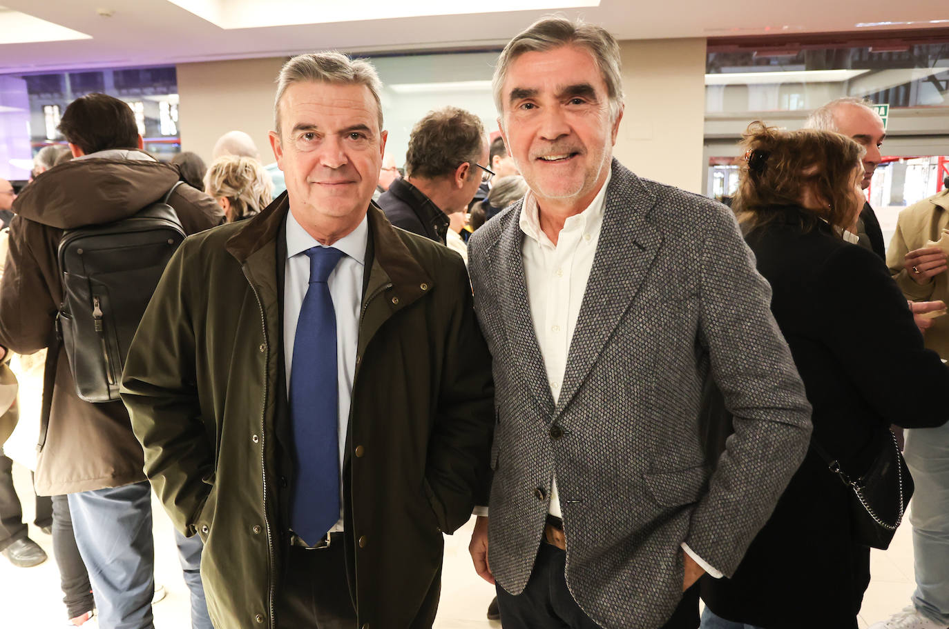 Eduardo Bergareche e Iñaki Arechabaleta.