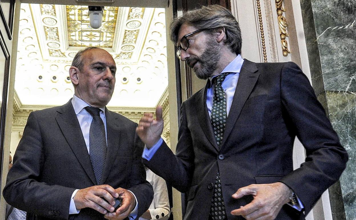 Ramiro González e Iñaki Oyarzabal.
